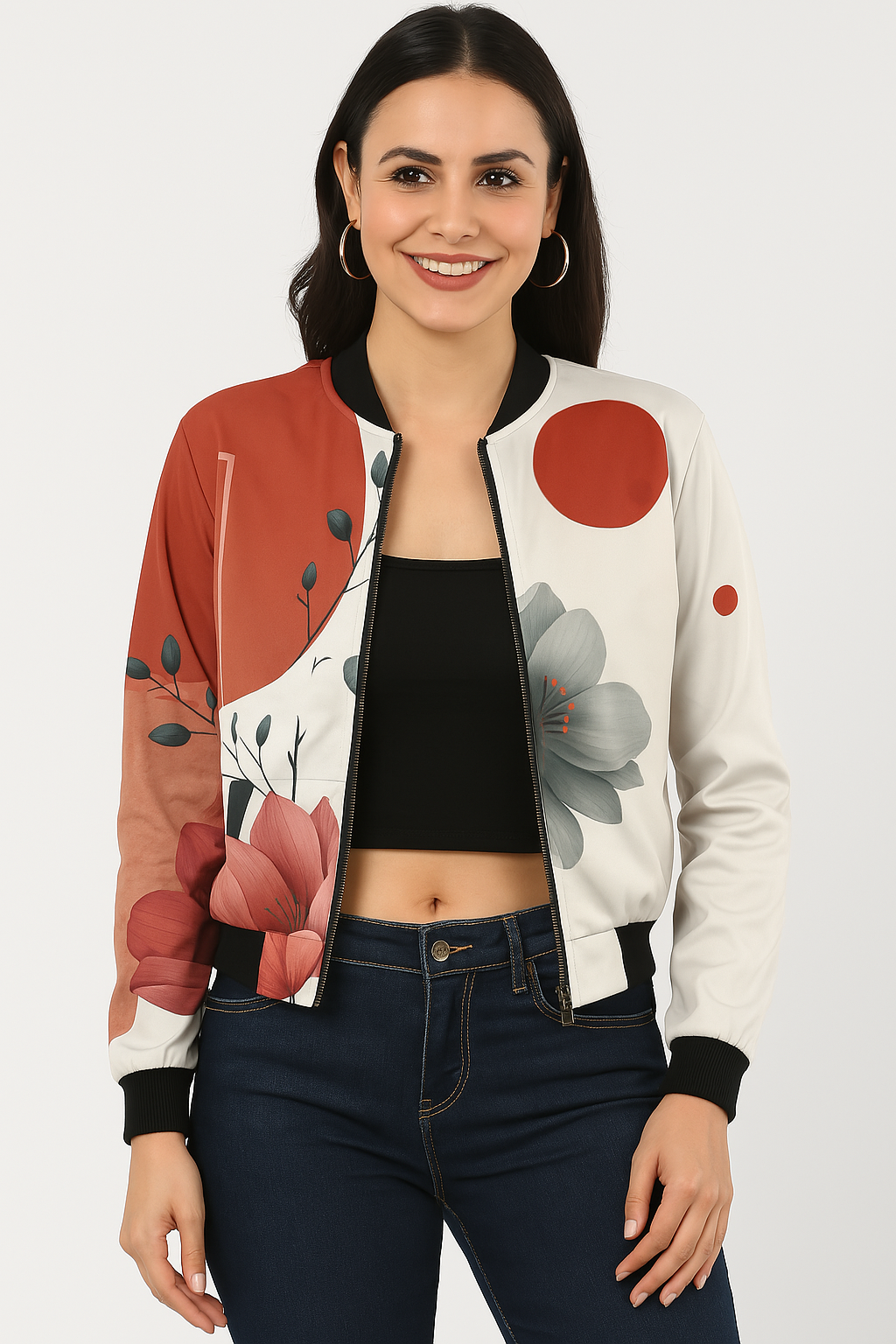 Women's AOP Bomber Jacket