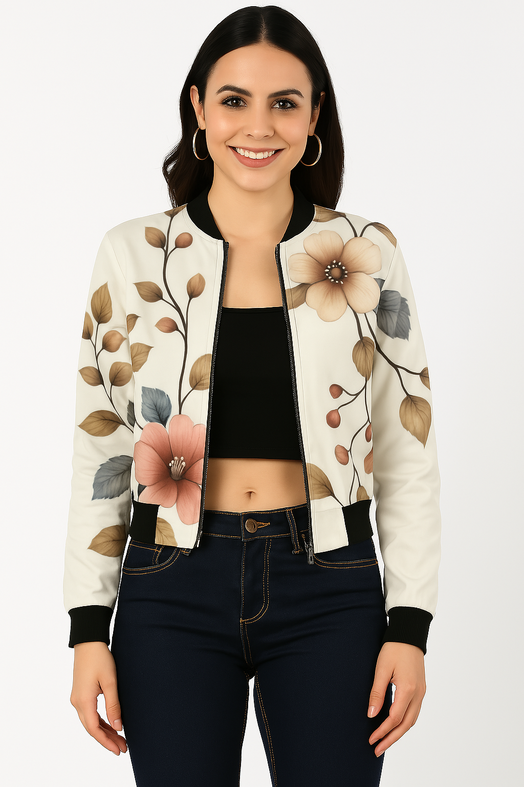 Women's AOP Bomber Jacket