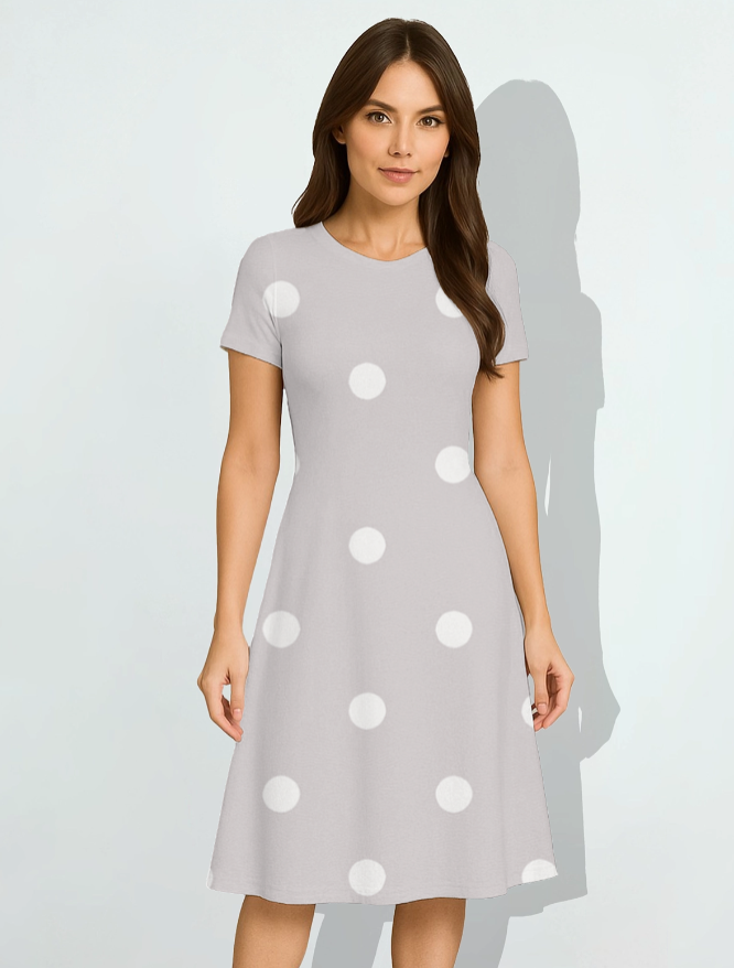 AOP A line Dress