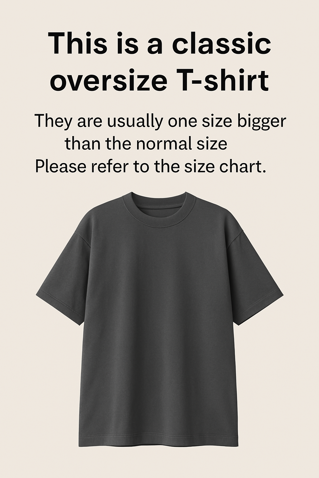 Unisex Oversized Classic T-Shirt