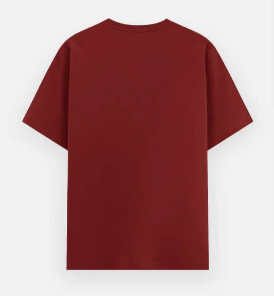 Urban Plain T Shirt Red - My Store