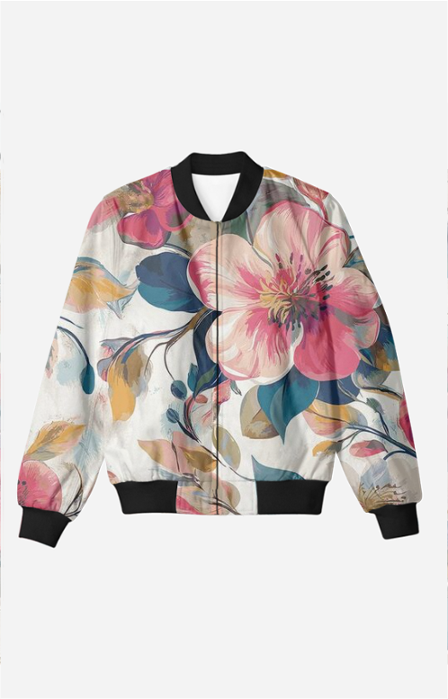 Women's AOP Bomber Jacket